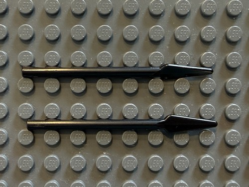 Lego speer in schwarz - speer,