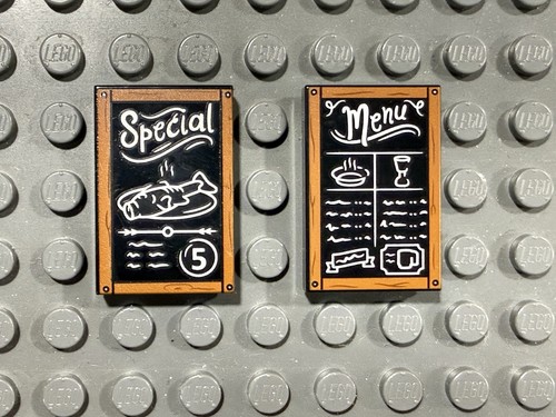 Lego fliese x 3 - 3, mit