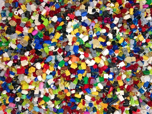 100 lego 1x1 steine - steine, platten