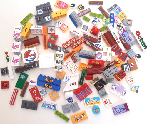 Lego konvolut bedruckt - lego,