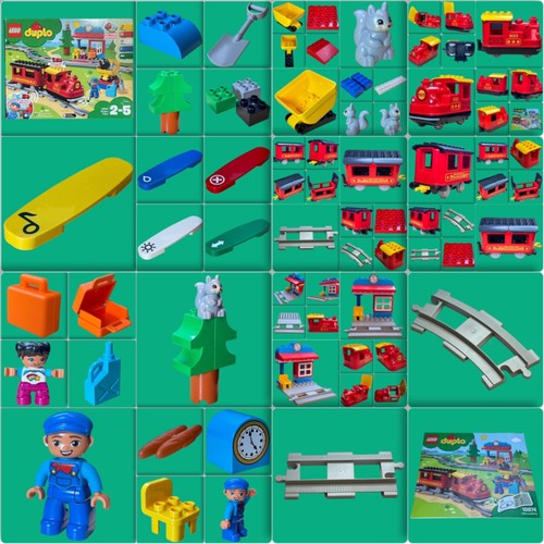 Lego duplo dampfeisenbahn - lego,