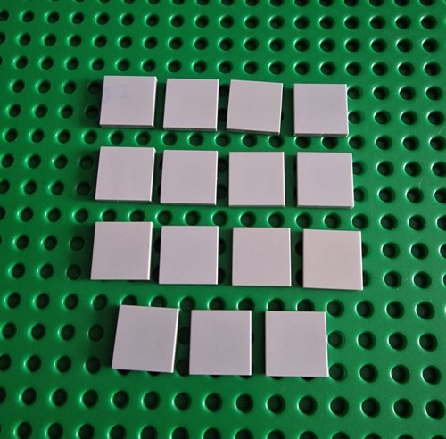 Lego fliese kachel platte 2x2 - lego,