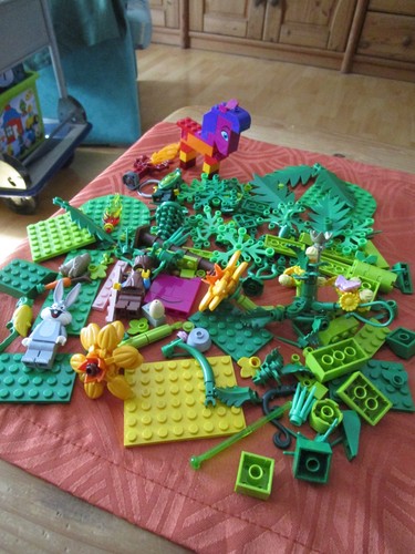 Lego konvolut pflanzenteile - konvolut,